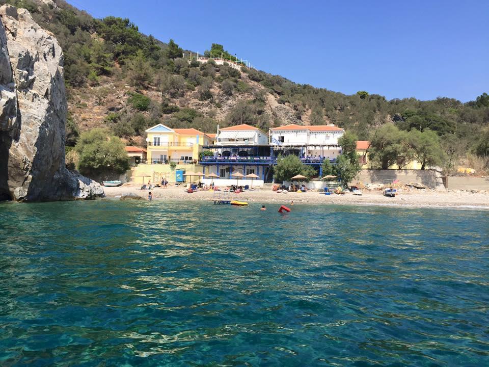 Psaros Melinta Hotel Plomari Exterior foto