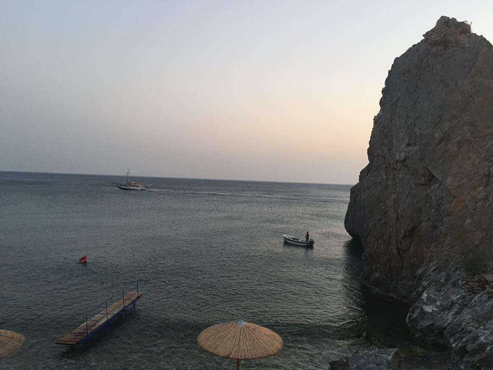 Psaros Melinta Hotel Plomari Exterior foto