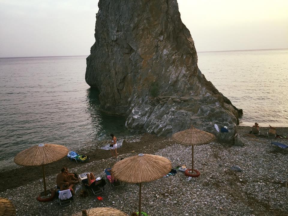 Psaros Melinta Hotel Plomari Exterior foto