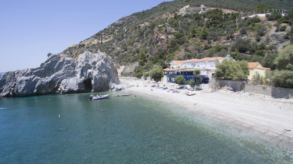 Psaros Melinta Hotel Plomari Exterior foto
